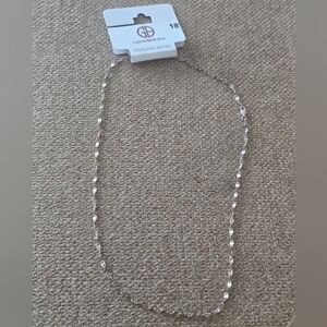 $45 Giani Bernini Sterling Silver Necklace Women New 18inches